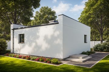  Projekt budynku gospodarczego G176 - Budynek garażowo - gospodarczy (PRA1251) - projekt budynku parterowego - Zdjęcie 2