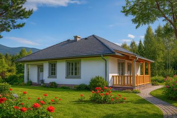  Projekt domu A-126 Dom liliowa szkieletowy (BBD1219) - projekt domu parterowego - Zdjęcie 3