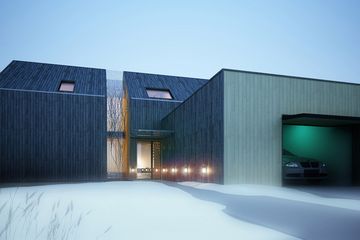  Projekt domu House x03 (WRG1047) - projekt domu parterowego z poddaszem - Zdjęcie 9