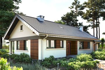  Projekt domu Milan (1431) (KRD2604) - projekt domu parterowego - Zdjęcie 1