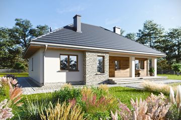  Projekt domu Regina Rex (1435) (KRD2605) - projekt domu parterowego - Zdjęcie 5