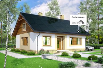  Projekt domu Irys (WOF1064) - projekt domu parterowego - Zdjęcie 5