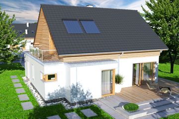  Projekt domu Angelina A (WRD2337) - projekt domu parterowego z poddaszem - Zdjęcie 3