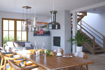  Projekt domu Żarnowiec 3 plus (KRP1732) - projekt domu parterowego z poddaszem - Zdjęcie 4