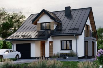  Projekt domu APS 271 (LUA1361) - projekt domu parterowego z poddaszem - Zdjęcie 3