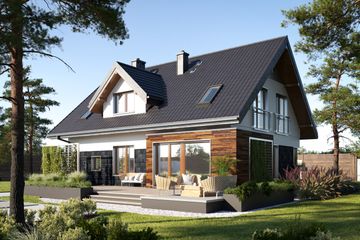  Projekt domu Pedro (1481) (KRD2615) - projekt domu parterowego z poddaszem - Zdjęcie 5