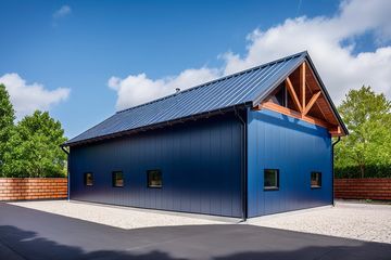  Projekt budynku gospodarczego G235 - Budynek gospodarczy (PRA1260) - projekt budynku parterowego - Zdjęcie 2