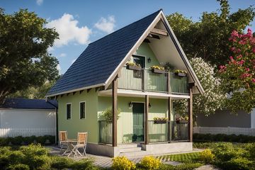  Projekt budynku gospodarczego G233 - Budynek gospodarczy (PRA1258) - projekt budynku parterowego - Zdjęcie 1