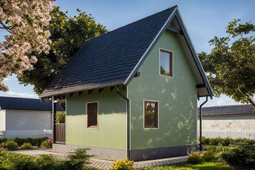  Projekt budynku gospodarczego G233 - Budynek gospodarczy (PRA1258) - projekt budynku parterowego - Zdjęcie 2