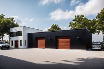  Projekt magazynu G236 - Budynek magazynowo - biurowy (PRA1261) - projekt magazynu z pełnym piętrem - Zdjęcie 1