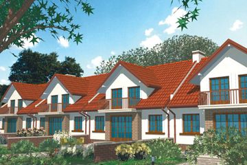 Projekt domu APS 170 - parterowy z poddaszem dom o powierzchni 152 m², dach dwuspadowy - ujęcie 2