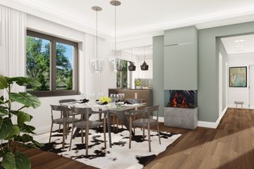  Projekt domu APS 176 (LUA1217) - projekt domu parterowego z poddaszem - Zdjęcie 6