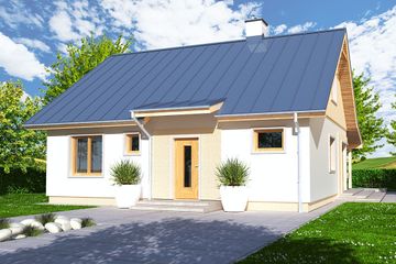  Projekt domu Abi A (WRD2345) - projekt domu parterowego - Zdjęcie 1