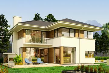  Projekt domu AJR 21 A2 (WOJ1011) - projekt domu z pełnym piętrem - Zdjęcie 3