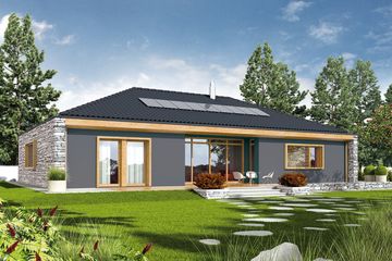  Projekt domu EX 8 II G2 (wersja D) energo plus (WRC2574) - projekt domu parterowego - Zdjęcie 1