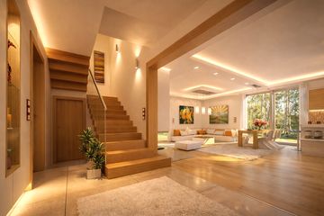  Projekt domu Party wariant C (WAH1771) - projekt domu parterowego z poddaszem - Zdjęcie 4