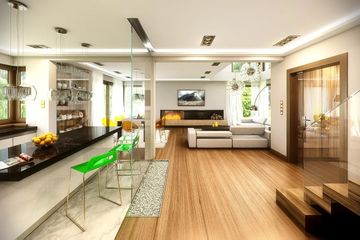  Projekt domu Riwiera 3 wariant B (WAH1773) - projekt domu z pełnym piętrem - Zdjęcie 6