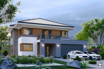  Projekt domu APS 275 (LUA1368) - projekt domu z pełnym piętrem - Zdjęcie 3