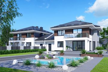  Projekt domu APS 276 (LUA1370) - projekt domu z pełnym piętrem - Zdjęcie 2