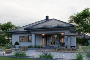  Projekt domu APS 273 (LUA1372) - projekt domu parterowego - Zdjęcie 4