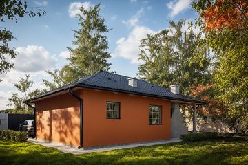  Projekt domu letniskowego G246 - Budynek rekreacji indywidualnej (PRA1264) - projekt domu letniskowego parterowego - Zdjęcie 2