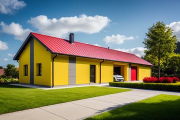  Projekt budynku gospodarczego G237 - Budynek gospodarczy (PRA1265) - projekt budynku parterowego - Zdjęcie 1