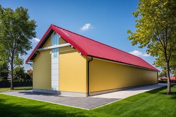  Projekt budynku gospodarczego G237 - Budynek gospodarczy (PRA1265) - projekt budynku parterowego - Zdjęcie 2