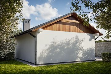  Projekt garażu G238 - Budynek garażowo - gospodarczy (PRA1270) - projekt garażu parterowego - Zdjęcie 2