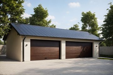  Projekt garażu G245 - Budynek garażowo - gospodarczy (PRA1272) - projekt garażu parterowego - Zdjęcie 1