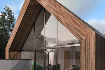  Projekt domu House x06 (WRG1052) - projekt domu parterowego z poddaszem - Zdjęcie 9