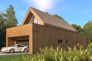  Projekt domu House x06 (WRG1052) - projekt domu parterowego z poddaszem - Zdjęcie 5