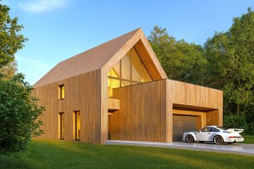  Projekt domu House x06 (WRG1052) - projekt domu parterowego z poddaszem - Zdjęcie 6