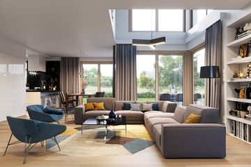  Projekt domu z widokiem 3 (WAH1656) - projekt domu z pełnym piętrem - Zdjęcie 3