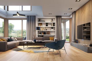  Projekt domu z widokiem 3 (WAH1656) - projekt domu z pełnym piętrem - Zdjęcie 5