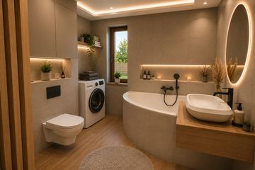 Projekt domu Kreta - parterowy dom o powierzchni 101,41 m², dach wielospadowy - ujęcie 8