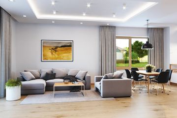  Projekt domu Konwalia (WAH1666) - projekt domu parterowego z poddaszem - Zdjęcie 3