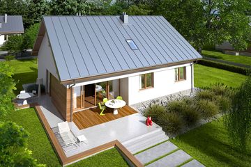  Projekt domu Swen (WRC2592) - projekt domu parterowego - Zdjęcie 3