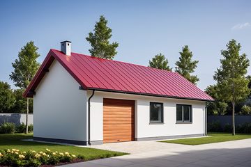  Projekt budynku gospodarczego G249 - Budynek gospodarczy (PRA1274) - projekt budynku parterowego - Zdjęcie 1