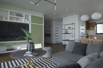  Projekt domu Stopnica dws (KRP1817) - projekt domu parterowego z poddaszem - Zdjęcie 3