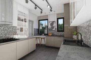  Projekt domu APS 218 NEW (LUA1375) - projekt domu z pełnym piętrem - Zdjęcie 7