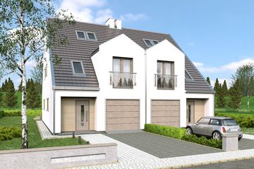  Projekt domu Hubert 2 - segment lewy (WRD2430) - projekt domu z pełnym piętrem - Zdjęcie 6