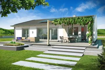  Projekt domu Simple 2 (WRD2440) - projekt domu parterowego - Zdjęcie 4