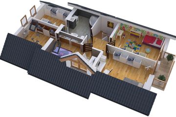  Projekt domu BW-03 wariant (JGC1013) - projekt domu parterowego z poddaszem - Zdjęcie 5