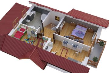  Projekt domu BW-49 wariant 14 (JGC1022) - projekt domu parterowego z poddaszem - Zdjęcie 4