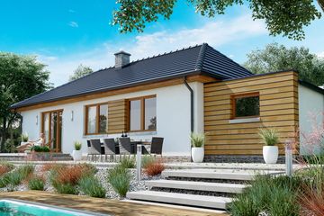  Projekt domu BW-39 (JGC1052) - projekt domu parterowego - Zdjęcie 3