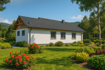  Projekt domu A-139 Dom młynarska szkieletowy (BBD1238) - projekt domu parterowego - Zdjęcie 4