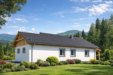  Projekt domu A-139 Dom młynarska szkieletowy (BBD1238) - projekt domu parterowego - Zdjęcie 4