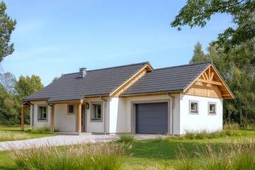  Projekt domu A-139 Dom młynarska szkieletowy (BBD1238) - projekt domu parterowego - Zdjęcie 5