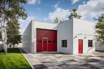  Projekt budynku gospodarczego G259 - Budynek garażowo - gospodarczy (PRA1283) - projekt budynku parterowego - Zdjęcie 1