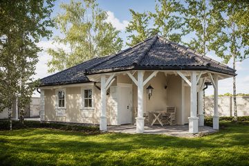  Projekt budynku gospodarczego G258 - Budynek gospodarczy (PRA1286) - projekt budynku parterowego - Zdjęcie 1